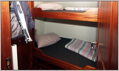 Aaltje Engelina 2 - persoons slaapkamer met stapelbed